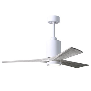 Eliot Parc-3 Three Blade Ceiling Fan with LED Light Kit in Contemporary Style 52 Inches Wide - 1379394