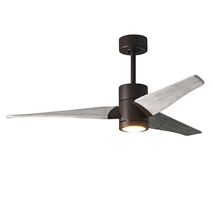 Corporation Royd 3-Blade 52 Inch Ceiling Fan with Light Kit In Contemporary and Transitional Style - 1379354