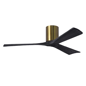 Williamson Leys - 3 Blade Flush Mount Paddle Fan-10 Inches Tall and 52 Inches Wide - 1379365