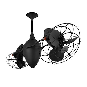 Allison Point - 6 Blade Ceiling Fan In Contemporary and Transitional Style-12 Inches Tall and 46 Inches Wide - 1379348
