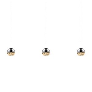 Jeasat Circle 3 LED Small Pendant 2.5 Inch Tall and 36.5 Inch Wide - 1412200