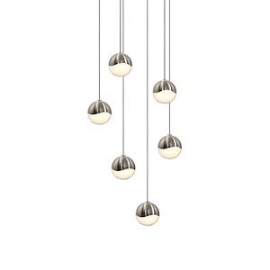 Jeasat Circle 6 LED Small Pendant 2.5 Inch Tall and 10.5 Inch Wide - 1412214