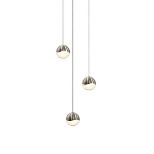 Jeasat Circle 3 LED Small Pendant 2.5 Inch Tall and 7 Inch Wide - 1412218