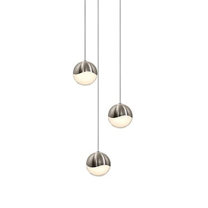 Jeasat Circle 3 LED Medium Pendant 3.25 Inch Tall and 7.75 Inch Wide - 1412219
