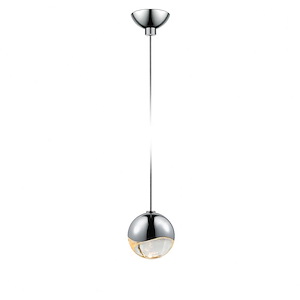 Jeasat Circle LED Micro Dome Canopy Small Pendant 2.5 Inch Tall - 1412228