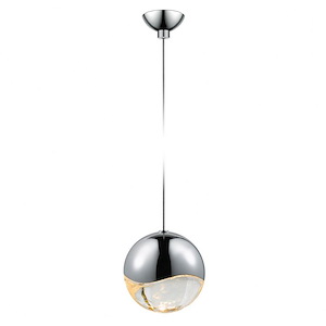 Jeasat Circle LED Micro Dome Canopy Large Pendant 3.75 Inch Wide - 1412230