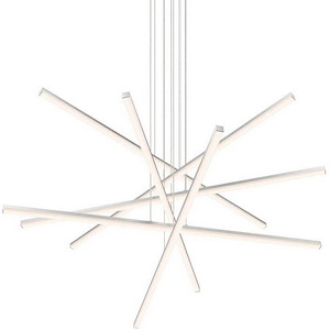 Titrait Drive 97.56W 6 LED Pendant 6 Inch Tall and 40 Inch Wide - 1412231