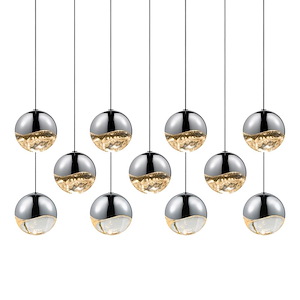 Jeasat Circle 11 LED Large Pendant 3.75 Inch Tall and 37.5 Inch Wide - 1412196