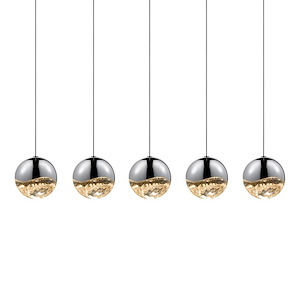 Jeasat Circle 5 LED Large Pendant 3.75 Inch Tall and 37.75 Inch Wide - 1412199