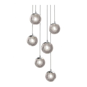Duisal Trail 6 LED Pendant 4.5 Inch Tall and 12 Inch Wide - 1412052