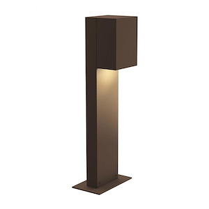 Cuclnt Circle 1 LED Bollard 16 Inch Tall and 3.5 Inch Wide - 1412088