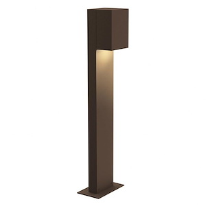 Cuclnt Circle 1 LED Bollard 22 Inch Tall and 3.5 Inch Wide - 1412089