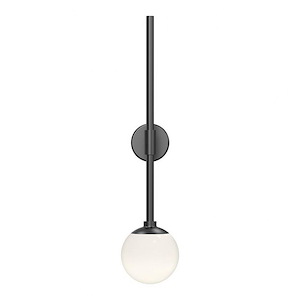Smioroa Drive 1 LED Wall Sconce 12.25 Inch Tall and 3 Inch Wide - 1411501