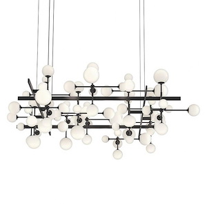 Neipris Way 252W 84 LED Square Large Chandelier 79.75 Inch Wide - 1411508