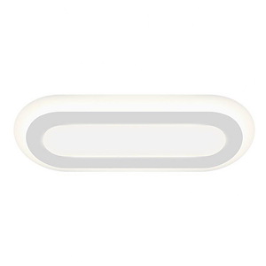 Piatoa Trail 1 LED Round Flush Mount 2.75 Inch Tall and 36 Inch Wide - 1412098