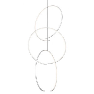 Viglae Trail 3 LED Pendant 56 Inch Tall and 24.75 Inch Wide - 1411517