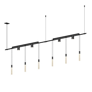 Totr Lane 47.4W 12 LED Pendant 25 Inch Tall and 73 Inch Wide - 1412121
