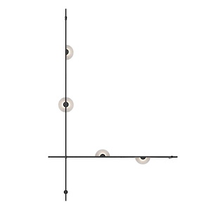 Totr Lane 10W 5 LED Wall Sconce 72 Inch Tall and 48 Inch Wide - 1412122