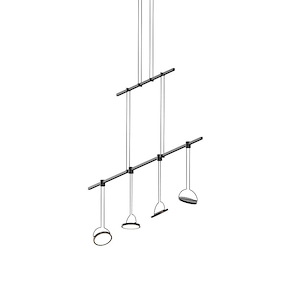 Totr Lane 16W 4 LED Pendant 24 Inch Tall and 37 Inch Wide - 1412124