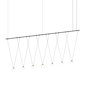 Totr Lane 25W 7 LED Pendant 34 Inch Tall and 97 Inch Wide - 1412143