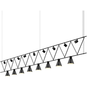 Totr Lane 136W 17 LED Pendant 21 Inch Tall and 170 Inch Wide - 1412145