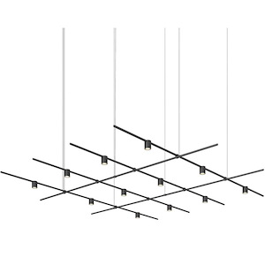 Totr Lane 96W 12 LED Pendant 3 Inch Tall and 97 Inch Wide - 1412155