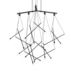 Totr Lane 15W 6 LED Pendant 28.25 Inch Tall and 32 Inch Wide - 1412158