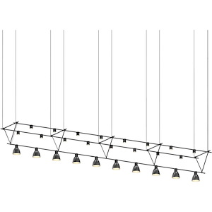 Totr Lane 208W 18 LED Pendant 21 Inch Tall and 170 Inch Wide - 1412159