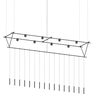 Totr Lane 112W 20 LED Pendant 56 Inch Tall and 170 Inch Wide - 1412160