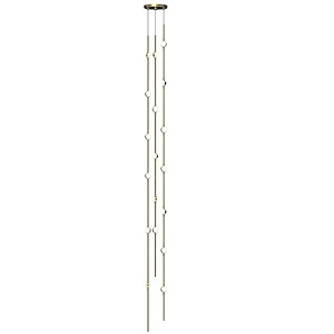 Fokoi Trail 36W 18 LED Tall Pendant 76 Inch and 6 Inch Wide - 1412016