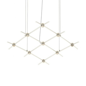 Fokoi Trail 18W 9 LED Minor Pendant 66.75 Inch Wide - 1411884