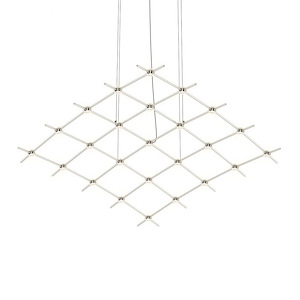 Fokoi Trail 50W 25 LED Medium Pendant 121.75 Inch Wide - 1411885