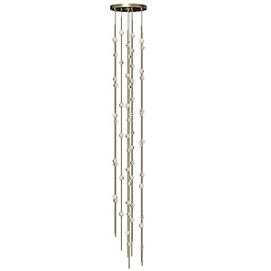 Fokoi Trail 110W 55 LED Tall Pendant 78 Inch X 12 Inch Wide - 1411599