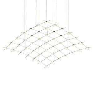 Fokoi Trail 98W 49 LED Major Pendant 177 Inch Wide - 1411886