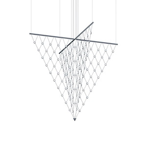 Fokoi Trail 150W 120 LED Pendant 71 Inch Tall X 58 Inch Wide - 1412177