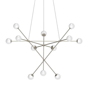 Runo Drive 12 LED Pendant 27 Inch Tall and 40 Inch Wide - 1411597