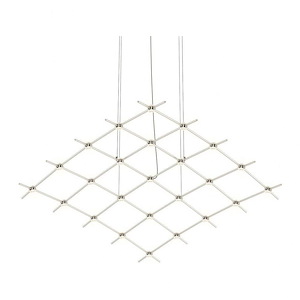 Fokoi Trail 50W 25 LED Medium Pendant 121.75 Inch Wide - 1411869