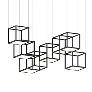Gearos Path 6 LED Pendant 28.5 Inch Tall and 72.5 Inch Wide - 1412235