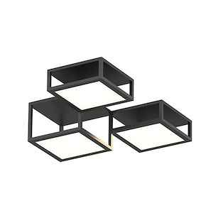 Gearos Path 3 LED Flush Mount 8.75 Inch Tall and 36.5 Inch Wide - 1412239