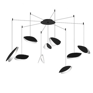 Prilx Lane 9 LED Pendant 6.75 Inch Tall and 24 Inch Wide - 1411618