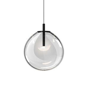 Doitn Court 1 LED Medium Pendant 14 Inch Tall and 12 Inch Wide - 1411620