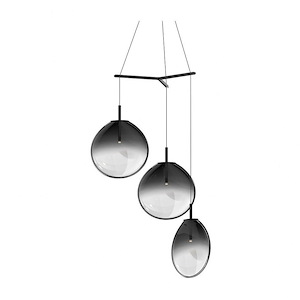 Doitn Court 3 LED Large Pendant 19.25 Inch Tall and 36 Inch Wide - 1411629