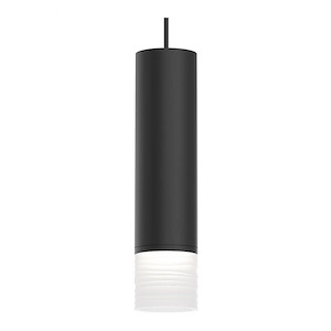 Biamiom Way 1 LED Ribbon Trim Medium Pendant 18 Inch Tall X 3 Inch Wide - 1412255