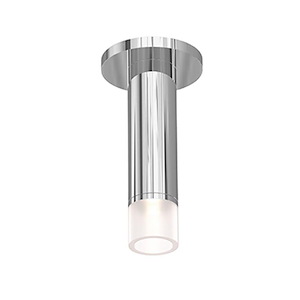Biamiom Way 1 LED Etched Trim Small Flush Mount 8.5 Inch X 2 Inch Wide - 1412257