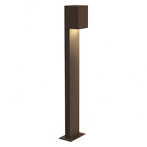 Cuclnt Circle 1 LED Bollard 28 Inch Tall and 3.5 Inch Wide - 1411477