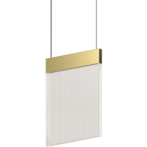 Wadrt Place 14.6W 1 LED Pendant 11.75 Inch Tall and 8.75 Inch Wide - 1411746