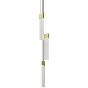 Wadrt Place 14.9W 3 LED Pendant 11.75 Inch Tall and 3.25 Inch Wide - 1411758