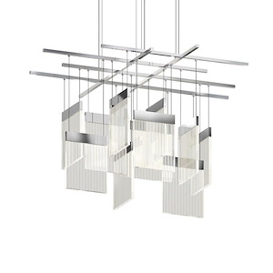 Wadrt Place 160W 11 LED Pendant 11.75 Inch Tall X 46.75 Inch Wide - 1411764