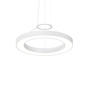 Razuis Trail 72W 1 LED Round Ring Pendant 2.5 Inch Tall and 30 Inch Wide - 1411754