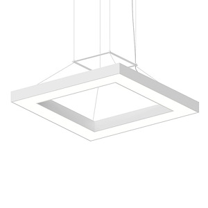 Razuis Trail 72W 1 LED Square Ring Pendant 2.5 Inch Tall and 30 Inch Wide - 1411765